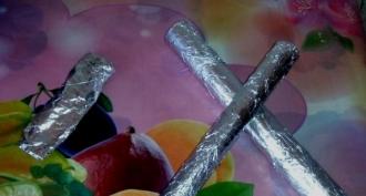 Закуска трубочки: пошаговый рецепт с фото Слоеные трубочки с разными начинками